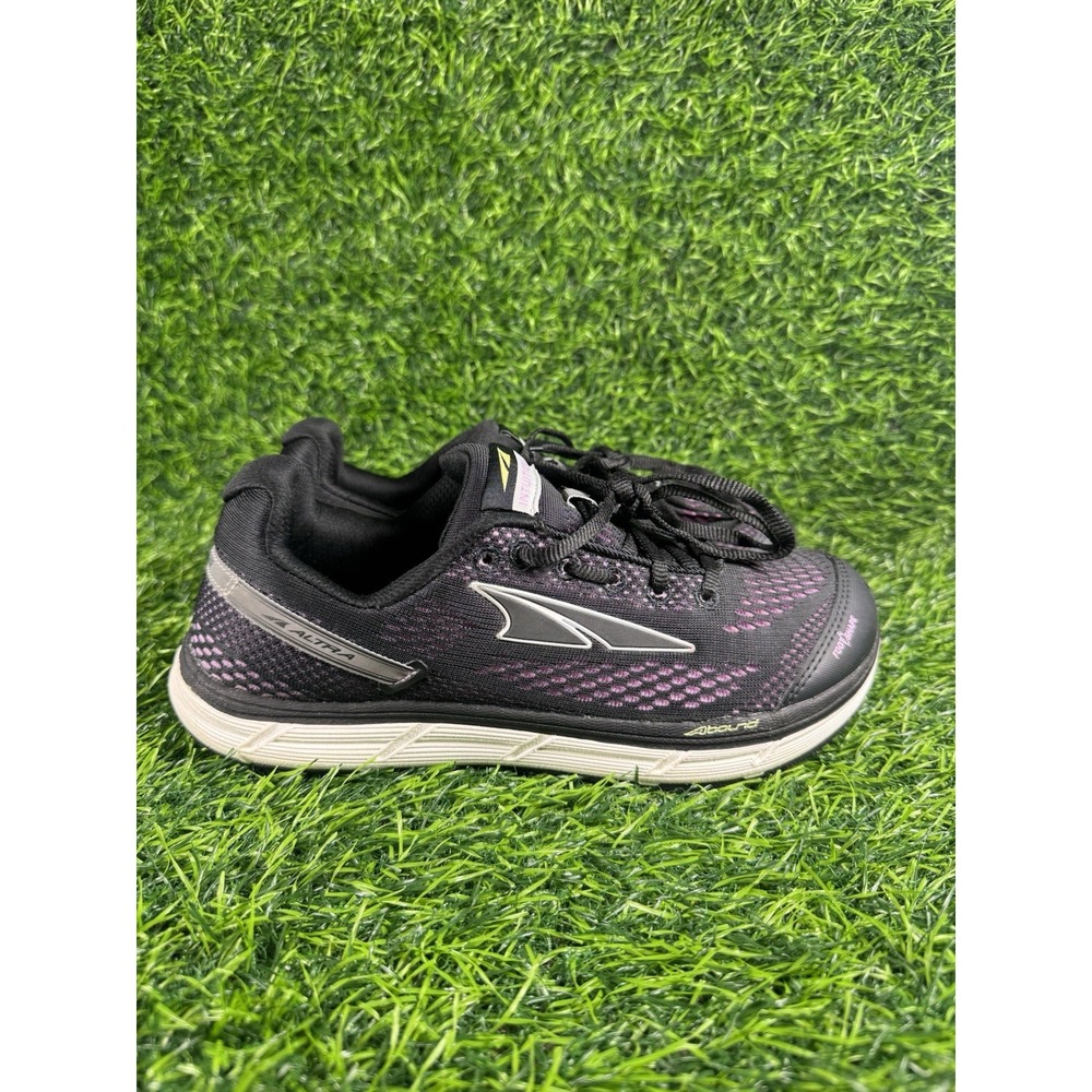 Altra Intuition 4 Shoes Womens 8.5 Black Road Running Zero Drop AFW1735F-5
